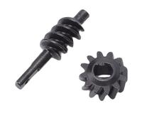 Cryfokt Ingranaggio Differenziale per RC Crawler, Asse in Acciaio 2T 12T | Elevata compatibilità per SCX30, riduce le vibrazioni, maggiore resistenza e longevità