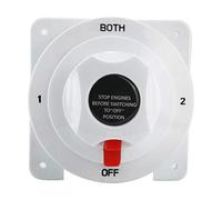 Cryfokt Interruttore di Isolamento Batteria 12-36V Selettore Compatto per