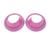 Cryfokt Kit Baffle per Altoparlanti Auto, Protezione in Silicone da 6,5 | Riduzione del rumore, assorbimento degli urti, facile da installare, adatto ad auto, camper