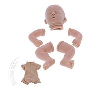 Cryfokt Kit Bambola Rinata Simulata con Parti in Vinile di Alta qualità per Divertimento Fai-da-te da 20 Pollici per Bambini