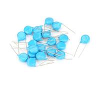 Cryfokt Kit Condensatori Ceramici per Piccole Apparecchiature Elettroniche 20 Pezzi 20KV 1nF 0,001uF 1000pF 102 Compatto Affidabile Ampiamente Utilizzato per Bypass di Filtraggio a Risonanza