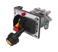 Cryfokt Kit d'aria della Valvola a Doppio Controllo PTO, Valvola di Controllo del Camion WA201X Simpulsificazione Ad Alta Resistenza per la Pompa del Dump