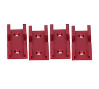 Cryfokt Kit di Intersezione dello Scivolo Trasversale per Binari a T da 4 Pezzi, Connettore per Binari per la Lavorazione del Legno con Superficie Liscia per Falegname, Materiale Leggero in Lega di