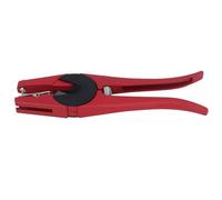 Cryfokt Kit di Marchi Auricolari per Bestiame da 100 Set con Pinze per Marchi Auricolari per Bovini, Pecore, Animali Resistenti al Freddo (Marchio Auricolare Giallo con Pinza Rossa con 2)