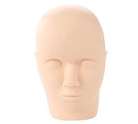 Cryfokt Kit di Pratica per Extension Ciglia, Testina Riutilizzabile per Manichino in Morbido Silicone, Set per Applicazione Ciglia Finte con Pinzette Nastro Adesivo 10 Paia di Finte per Cosmetologia