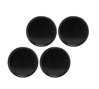 Cryfokt Kit di Tappi Centrali di Ricambio per S90 S60 XC60 XC40 XC90 V40 V60 S60 S80, Set di Coperture Centrali del in ABS (BLACK)