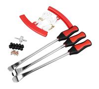 Cryfokt Kit Leva Cucchiaio per Pneumatici in Acciaio Ad Alta Resistenza, Efficiente e Facile Usare per la Rimozione dei Pneumatici delle Motociclette - Materiale Durevole, Protezione, Adatto per