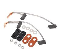 Cryfokt Kit Spazzole in Carbone per Carrello Elettrico, Set Spazzole Motore a Lunga Durata e Facile Installazione, Sostituzione 36V 48V con Set Completo per Carrelli Elettrici G8 G9 G14