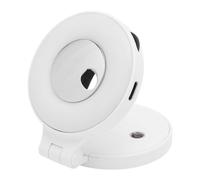 Cryfokt Luce Selfie Telefonica, Foro a Vite da 1/4 di Pollice Magnetica Telefie Light Type C Portable Ricaricabile per Live (WHITE)