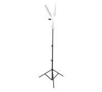 Cryfokt Luce Video LED 40W, Supporto Regolabile a Doppio Braccio con | Luce Dimmerabile per Video TikTok, Foto, Trucco, Dirette e Studio