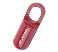 Cryfokt Luogo di Impronta Digitale per Impronte Digitali Antitheft Intelligente per Armadietto della Scuola in Palestra, Custodia per Bagagli, Zaino, Piccolo Blocco di Impronta Digitale (rosso)