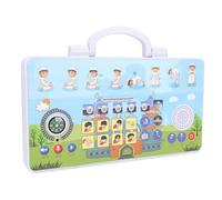 Cryfokt Macchina Interattiva per L'apprendimento Dell'arabo Inglese per Bambini, Giocattolo di Plastica Portatile per Padroneggiare la Lingua