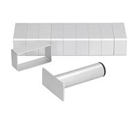 Cryfokt Macchina per Torta Lunare in Alluminio Ad Alta Resistenza, Ideale per Cuocere Dolci Dalla Forma Meravigliosa, Adatta per le Vacanze, 1 Piatto 10 Stampi (grande rettangolo)