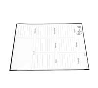 Cryfokt Magnet Dry Erase Planner Sheet for Weekly To Do Lists and Meal