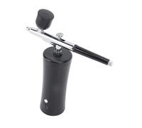 Cryfokt Make -Up -Airbrush e Multifunzionale Kit Aerografo Stampa Regolabile in Acciaio Inossidabile 30psi per Unghie per Unghie (BLACK)