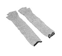 Cryfokt Maniche per Braccia con Taglio di Livello 5 45 Cm HEEP Maniche Resistenti Al Taglio per Giardinaggio, Intaglio del Legno e Catena di Montaggio Protezioni per Braccia Antitaglio per