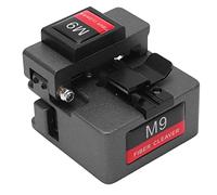 Cryfokt Mannaia per Fibra Ottica Ad Alta Precisione con Ritorno Automatico del Coltello per Lunghezza di Taglio della Fibra di 9-16 Mm, Macchina Taglio in Lega di Alluminio per Professionisti