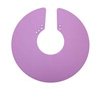 Cryfokt Mantella per Taglio Capelli Scialle Parrucchiere Portatile in Silicone Impermeabile per Saloni di Barbiere Viola 15,7 X 15,7 Pollici (PURPLE)