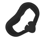 Cryfokt Maschera per gli Occhi in Silicone per Occhiali VR per 2, Comoda Copertura Resistente Al Sudore per i Giocatori, Realizzata in Silicone Ecologico (BLACK)