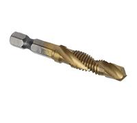 Cryfokt Maschiatori in Acciaio Ad Alta velocità per Legno - Design con Scanalatura a Spirale - con Punta per Maschiatura Metrica Rivestita (M8)
