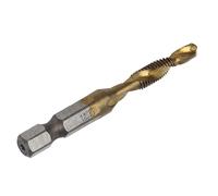 Cryfokt Maschiatori in Acciaio Ad Alta velocità per Legno - Design con Scanalatura a Spirale - con Punta per Maschiatura Metrica Rivestita (M5)