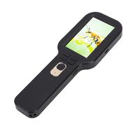 Cryfokt Microscopio Digitale Portatile 500X con Impugnatura Comoda, Design a Doppia Lente per L'identificazione di Oggetti Antichi, modalità Fotocamera PC, Sensore di Immagine CMOS (BLACK)