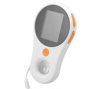 Cryfokt Microscopio Macro, 500x Magnificazione Portatile in Ginnicio Glass da 2,0 Pollici Schermata Focusta Fissa Connection Batteria da 400 MAh per l'osservazione dei Gioielli (WHITE)