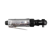 Cryfokt Mini Chiave a Cricchetto Pneumatica da 1/4 Pollici Cricchetto Ad Aria con Codolo Cilindrico 250 Giri/min 22N.M Scarico Posteriore a Basse Vibrazioni Strumento Leggero e Compatto per (Testa