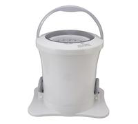 Cryfokt Mini Essiccatore Portatile con Piedini a Ventosa, Essiccatore Manuale Ad Alta velocità con Coulisse per Viaggi in Dormitorio (WHITE)