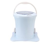 Cryfokt Mini Essiccatore Portatile con Piedini a Ventosa, Essiccatore Manuale Ad Alta velocità con Coulisse per Viaggi in Dormitorio (BLUE)