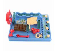 Cryfokt Mini Gioco Labirinto Portatile per Parco Acquatico per Adulti e Bambini, Giocattolo da Tavolo Ecologico per Il Divertimento della Famiglia