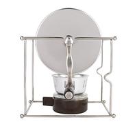 Cryfokt Mini Tostatrice Manuale per Chicchi di caffè in Acciaio Inossidabile per Uso Alimentare con Agitatore per gli Amanti del caffè Fai-da-te