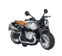 Cryfokt Modello di Moto in Lega Scala 1:12 Giocattolo da Tirare Indietro con Suono e Luce per la Ricreazione dei Bambini (#1)