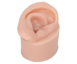 Cryfokt Modello di Orecchio in Silicone di Colore Medio della Pelle per la Pulizia Dell'orecchio e L'insegnamento della Pulizia, Durevole e Resistente All'usura, per la Pratica dei Principianti
