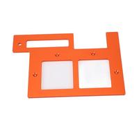 Cryfokt Modello per Scanalatura, Stampo per Scanalatura in Lega di Alluminio con Taglierina Dritta, Durabilità e longevità, Modello per per la Lavorazione del Legno Versatile