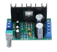 Cryfokt Modulo Amplificatore Altoparlante Mono Audio, Scheda Amplificatore Audio a 1 Canale, Amplificazione di Potenza 12-24V 5-120W TDA2050 con Controllo del Volume Potenziometro, per