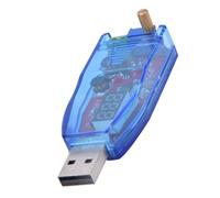 Cryfokt Modulo di Alimentazione USB Step Up/Down Regolabile con Potenziometro per Varie Apparecchiature per Appassionati di Fai da Te Modulo Convertitore di Potenza in Alluminio da 3 W per Progetti