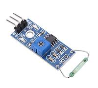 Cryfokt Modulo Sensore Reed Comparatore LM393 Kit Interruttore Magnetico Uscita Digitale Normalmente Aperto per Fotocamera, Armadio Disinfettante, 4 Pezzi/set per Contatore del Gas