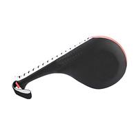 Cryfokt Morbido Cuscinetto in Spugna per Allenamenti di Calci di Taekwondo, Adatto a Tutte Le età, PU e Metallo Giallo (Black)