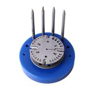 Cryfokt Movimento Dell'orologio, Bilanciere, Supporto per Spirale, Supporto per Ruota Professionale con Supporto per Bilanciere a Molla per Orologi, per Riparazione Orologiai (BLUE)