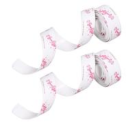 Cryfokt Nastro Autoadesivo Impermeabile in PVC per Mastice per, Bagno, 3,2 Metri, Guarnizione Antimacchia per Lavelli, Bellissimo Motivo Decorativo per Famiglie