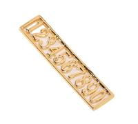 Cryfokt Numeri per Case delle Bambole in Miniatura, Abbinamenti Misti da 0 a 9 Cifre Numeri delle Porte delle Case delle Bambole in Oro Squisitamente Dettagliati, Casa delle in Scala 1:12 con