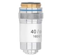 Cryfokt Obiettivo per Microscopio Acromatico 40X Lente Ad Alto Ingrandimento per la Ricerca Scientifica Argento 20,2 Mm RMS Standard