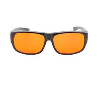 Cryfokt Occhiali Che Bloccano la Luce Blu, Filtro Professionale Ad Alte Prestazioni per la Prevenzione Dell'affaticamento da Gioco, con Custodia (Quadrato 2,3 pollici)