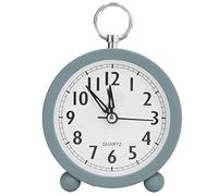 Cryfokt Orologio da Scrivania Bellissimo Stile Mediterraneo Allarme Ad Alto Volume Ticchettio Silenzioso Orologio Ad Alta Precisione per la Decorazione Domestica, Plastica 3,94 X 1,77 X 5,31 Pollici