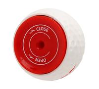 Cryfokt Palla da Pratica per il Putting da Golf con Ruota del Peso Regolabile, Aiuto per l'allenamento con Chiave di Blocco per Tappetino per Putter o Green - Strumento Portatile di Feedback Visivo
