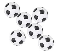Cryfokt Palline di Ricambio per Biliardino Mini Palloni da Calcio in Plastica in Bianco e di Alta qualità, Porta giocosità Sulla Tua Scrivania, per Tutti i Tavoli da Biliardino, Materiale ABS (6PCS)