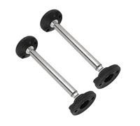 Cryfokt Palo di Supporto per Armadietto Regolabile, Resistente per Armadietti a Specchio, Accessori per Il Bagno, Materiale in Acciaio Inossidabile 304 (Modello 200)