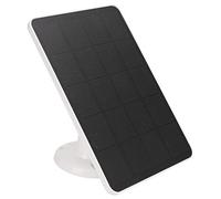 Cryfokt Pannello Solare per Telecamera di Sicurezza, Caricatore Esterno Efficiente da 4 W 5 V, Silicio Monocristallino Impermeabile per Telecamera di Sicurezza Esterna Resistente Alle Intemperie