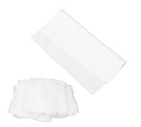 Cryfokt Panno in Microfibra per la Pulizia degli Specchi, Salviette Antipolvere per Schermi di Windows, 400 Pezzi, Panno in Microfibra Bianco per Casa, Ufficio, Scuola